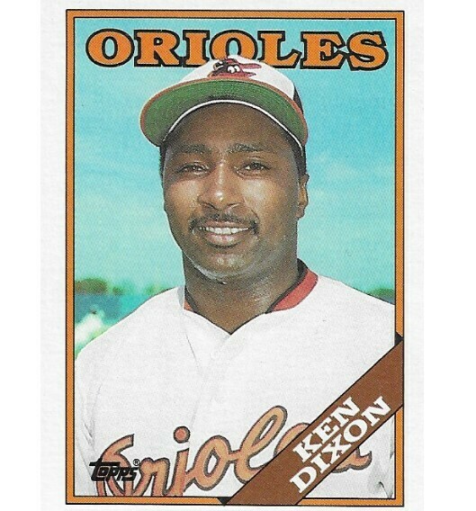 Dixon, Ken / 1988 Baltimore Orioles / Topps #676