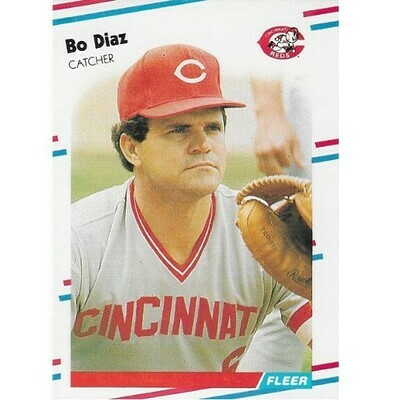 Diaz, Bo / 1988 Cincinnati Reds / Fleer #232