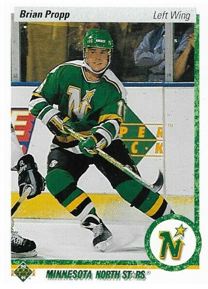 Propp, Brian / 1990-91 Minnesota North Stars / Upper Deck #409