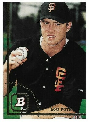 Pote, Lou / 1994 San Francisco Giants / Bowman #547