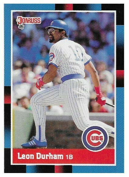 Durham, Leon / 1988 Chicago Cubs / Donruss #191