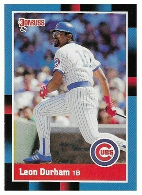 Durham, Leon / 1988 Chicago Cubs / Donruss #191