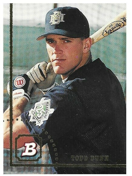 Dunn, Todd / 1994 Milwaukee Brewers / Bowman #657