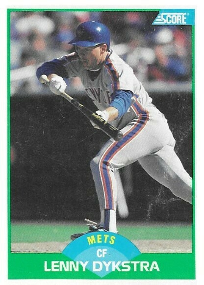 Dykstra, Lenny / 1989 New York Mets / Score #84