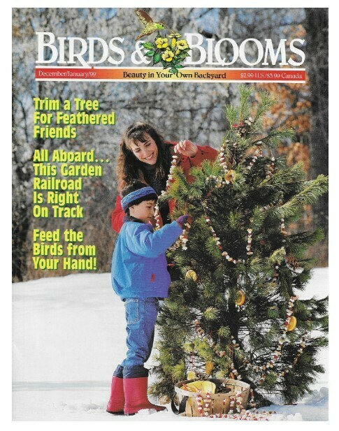 Birds + Blooms / Trim a Tree for Feathered Friends / December-January 1999