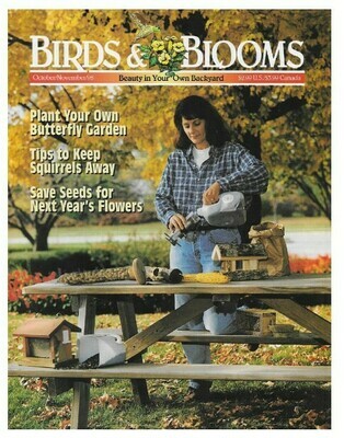 Birds + Blooms / Plant Your Own Butterfly Garden / October-November 1998