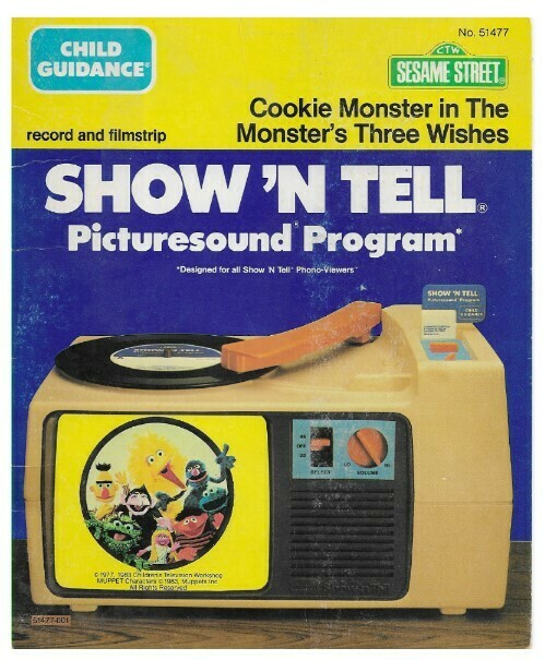 Show 'N Tell / Cookie Monster in The Monster's Three Wishes / Sesame Street 51477