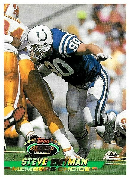 Emtman, Steve / 1993 Indianapolis Colts / Stadium Club #243