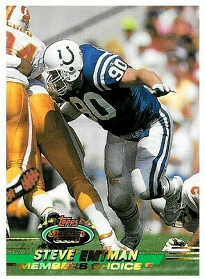 Emtman, Steve / 1993 Indianapolis Colts / Stadium Club #243