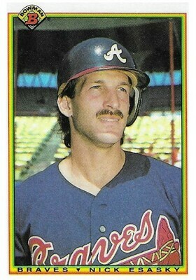 Esasky, Nick / 1990 Atlanta Braves / Bowman #20
