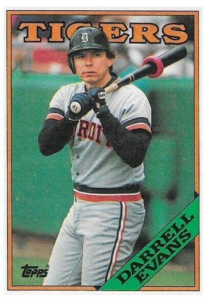 Evans, Darrell / 1988 Detroit Tigers / Topps #630