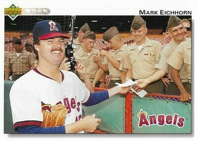 Eichhorn, Mark / 1992 California Angels / Upper Deck #287