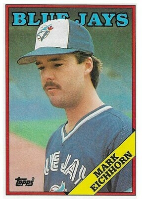 Eichhorn, Mark / 1988 Toronto Blue Jays / Topps #749