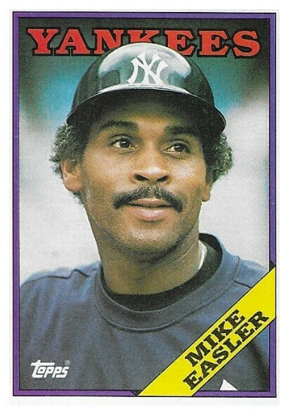 Easler, Mike / 1988 New York Yankees / Topps #741