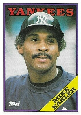 Easler, Mike / 1988 New York Yankees / Topps #741