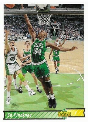 Pinckney, Ed / 1992-93 Boston Celtics / Upper Deck #257
