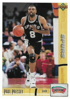 Pressey, Paul / 1991-92 San Antonio Spurs / Upper Deck #359