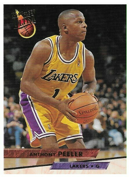 Peeler, Anthony / 1993-94 Los Angeles Lakers / Ultra #96