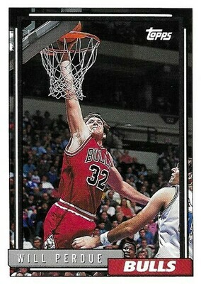 Perdue, Will / 1992-93 Chicago Bulls / Topps #342
