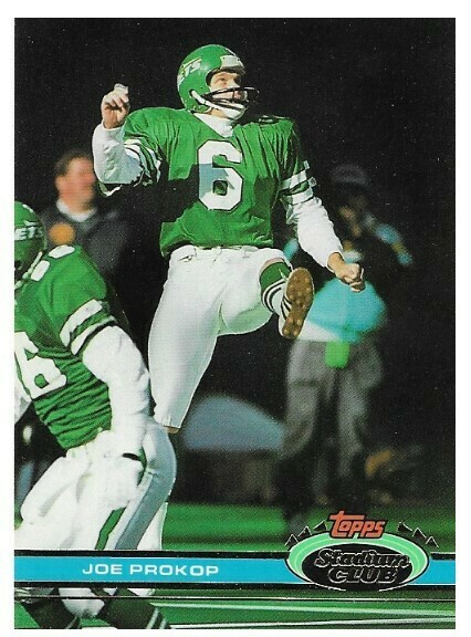 Prokop, Joe / 1991 New York Jets / Stadium Club #402