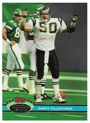 Plummer, Gary / 1991 San Diego Chargers / Stadium Club #169