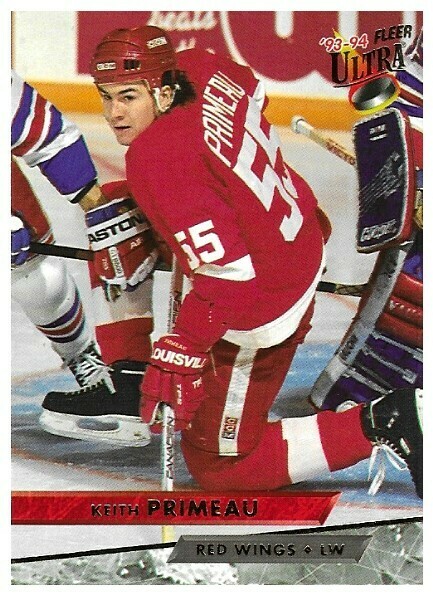 Primeau, Keith / 1993-94 Detroit Red Wings / Ultra #239