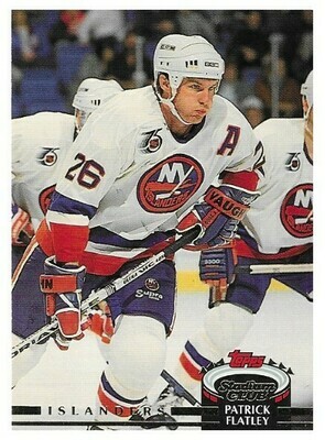 Flatley, Patrick / 1992-93 New York Islanders / Stadium Club #477