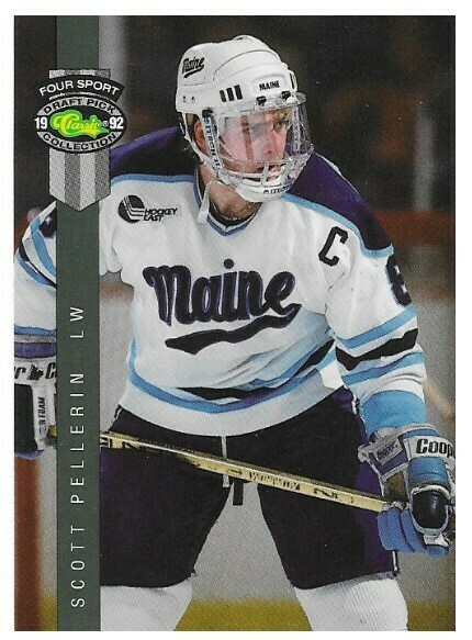 Pellerin, Scott / 1992 Maine Black Bears / Classic (Four Sport) #202