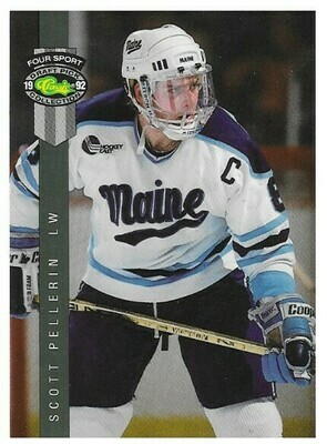 Pellerin, Scott / 1992 Maine Black Bears / Classic (Four Sport) #202