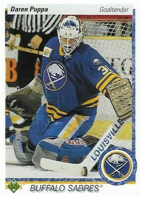 Puppa, Daren / 1990-91 Buffalo Sabres / Upper Deck #166