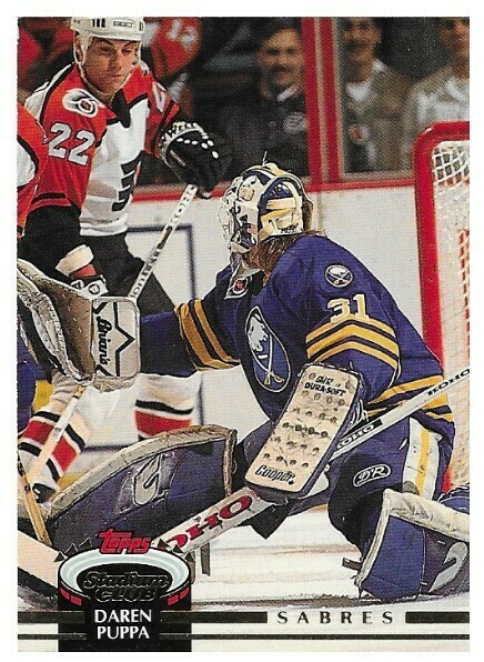 Puppa, Daren / 1992-93 Buffalo Sabres / Stadium Club #370