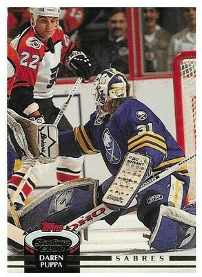 Puppa, Daren / 1992-93 Buffalo Sabres / Stadium Club #370