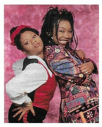 Brandy / With Countess Vaughn in Moesha / 1996