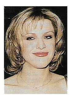 Love, Courtney / Closeup-Black Background / 1997