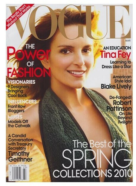 Vogue / Tina Fey / March 2010