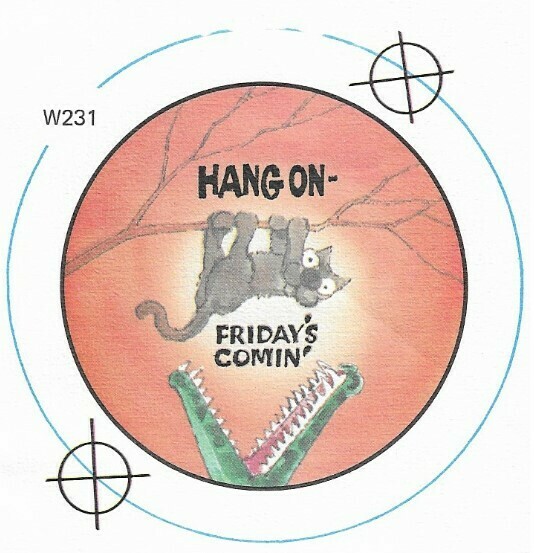 Badge-A-Minit / Hang On-Friday's Comin'