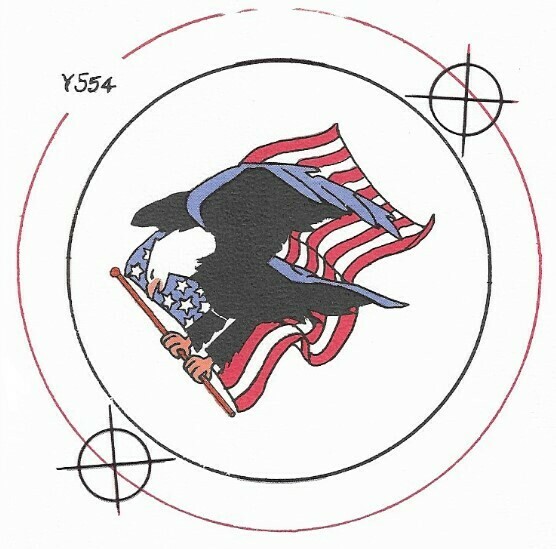 Badge-A-Minit / Eagle and American Flag