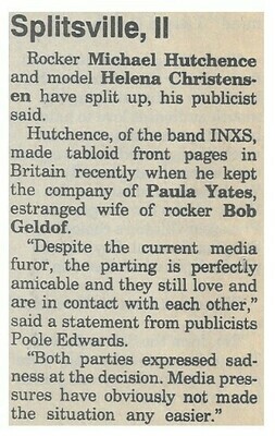 INXS / Splitsville, II / 1995