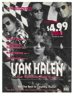 CD Discovery / Van Halen / 1993