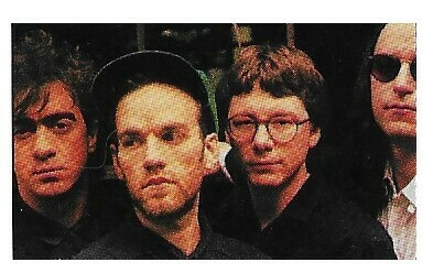 R.E.M. / Group Photo-Michael Stipe Second From Left / 1991