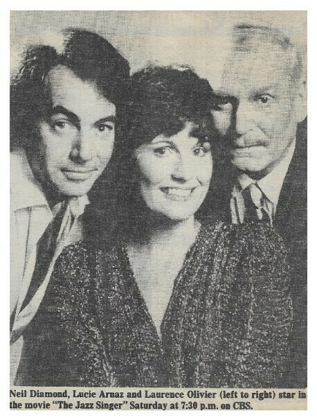 Diamond, Neil / With Lucie Arnaz and Laurence Olivier / 1980