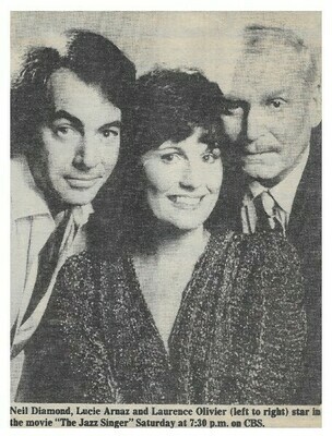 Diamond, Neil / With Lucie Arnaz and Laurence Olivier / 1980