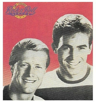 Jan + Dean / Closeup-Smiling-Pink Background / 1960s