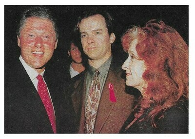 Raitt, Bonnie / With Bill Clinton-Michael O'Keefe / 1992