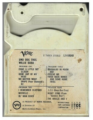 Bobo, Willie / Uno Dos Tres | Verve L14-8648 | 1966