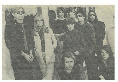 Velvet Underground, The / Group Photo with Andy Warhol / 1966