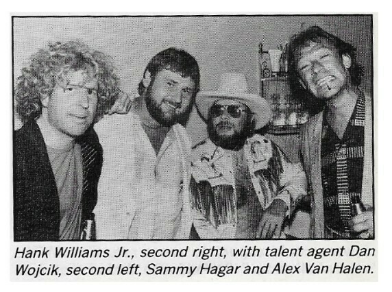Williams, Hank (Jr.) / With Sammy Hagar and Alex Van Halen / 1986