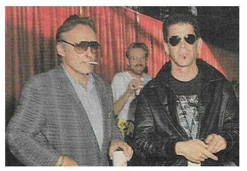 Reed, Lou / With Dennis Hopper / 1987