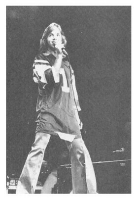 Cassidy, Shaun / On Stage-Wearing #1 Football Jersey