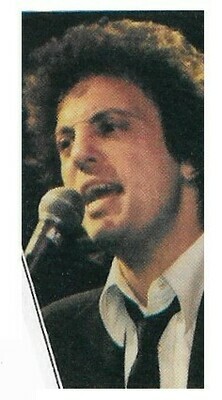 Joel, Billy / On Stage-Black Suit and Tie-Closeup / 1979